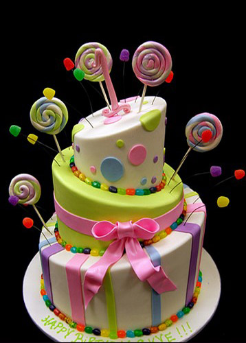 конфетный торт